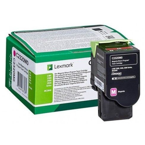 Lexmark C2320M0 magenta - originálny Lexmark C2320M0 magenta - originálny